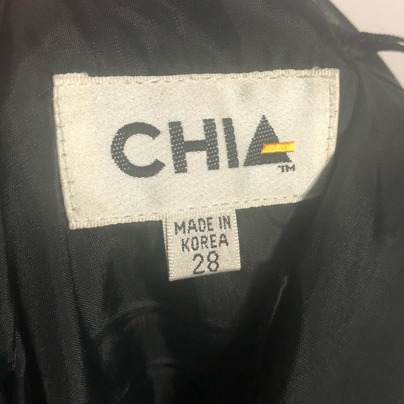 VINTAGE REAL LEATHER PANTS - Picture 5 of 8